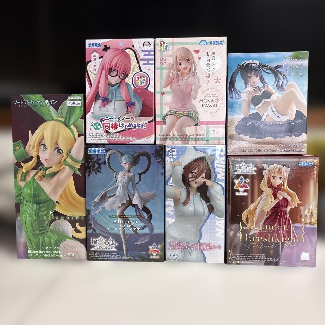 最新プライズフィギュアまとめ売り 美少女フィギュアまとめ売り