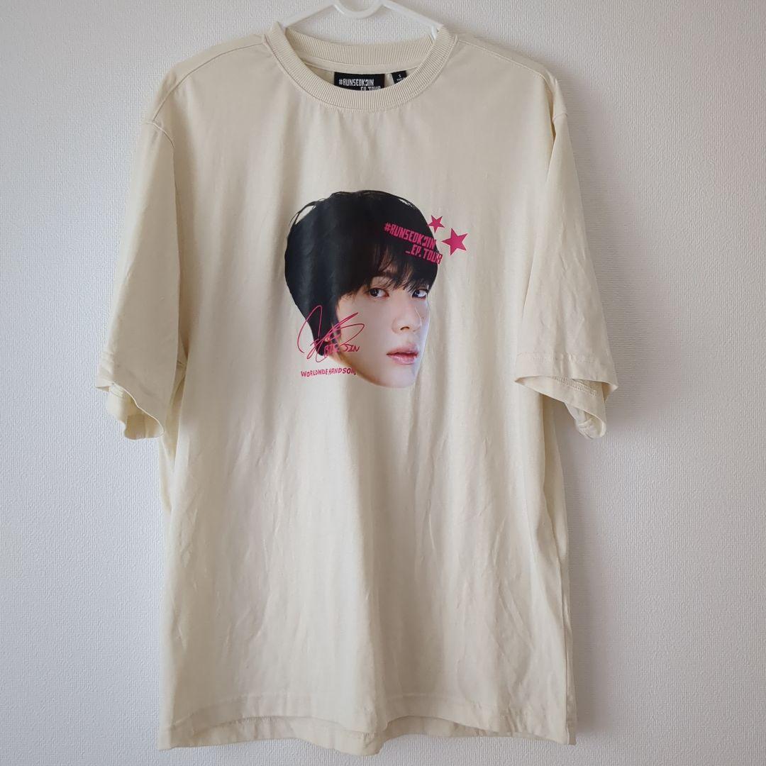 Runseokjin 韓国限定　ジン　顔Tシャツ　Sサイズ　コヤン