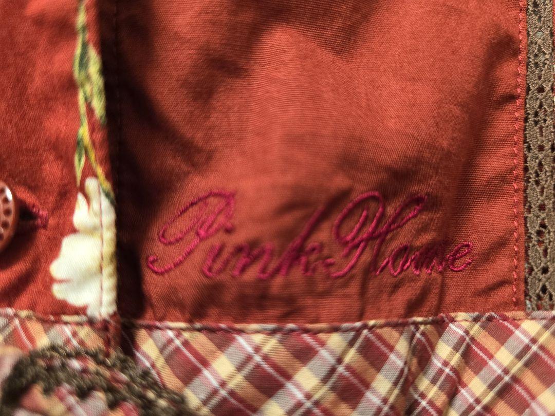 半額以下で買えるクーポン特集 PINK 4点セットマーガレット×チェック&パッチワーク HOUSE ワンピース