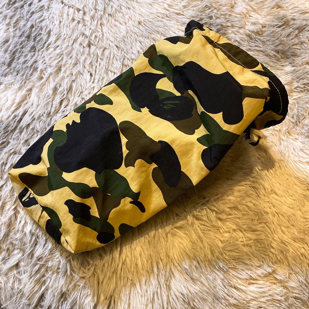 キムタク着 初期 BAPE 1stイエローカモスノボジャケット