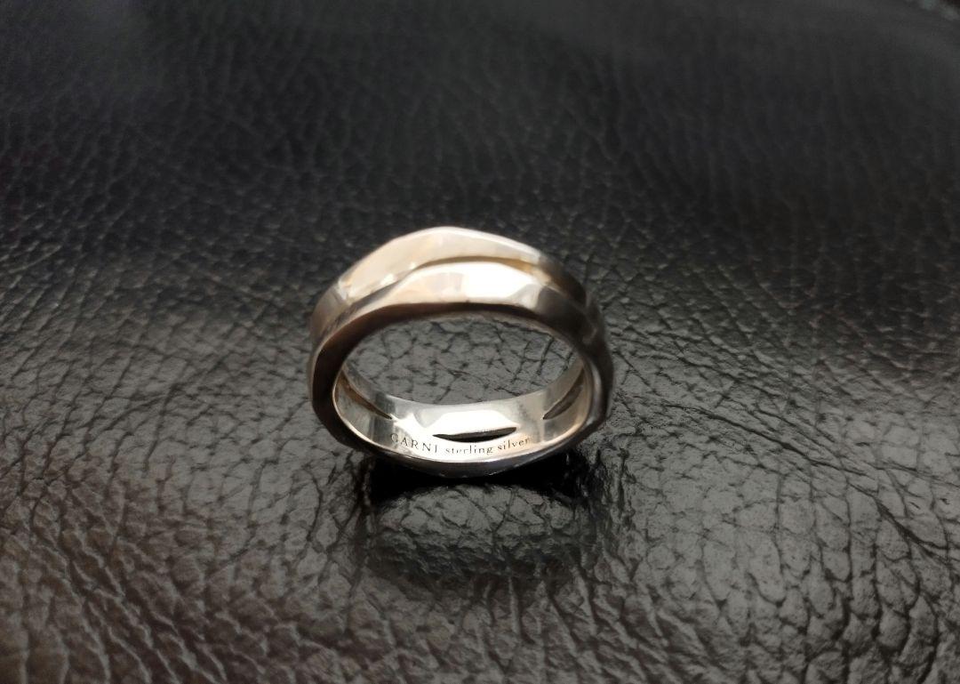 GARNI ガルニ Crockery Silver Double Ring