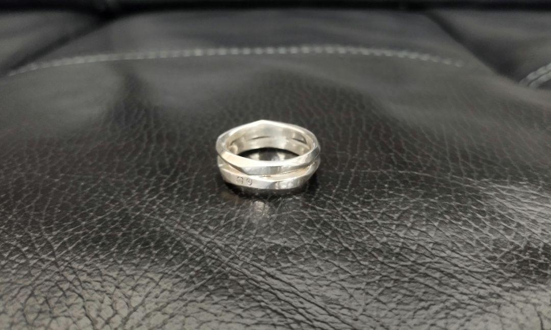 GARNI ガルニ Crockery Silver Double Ring