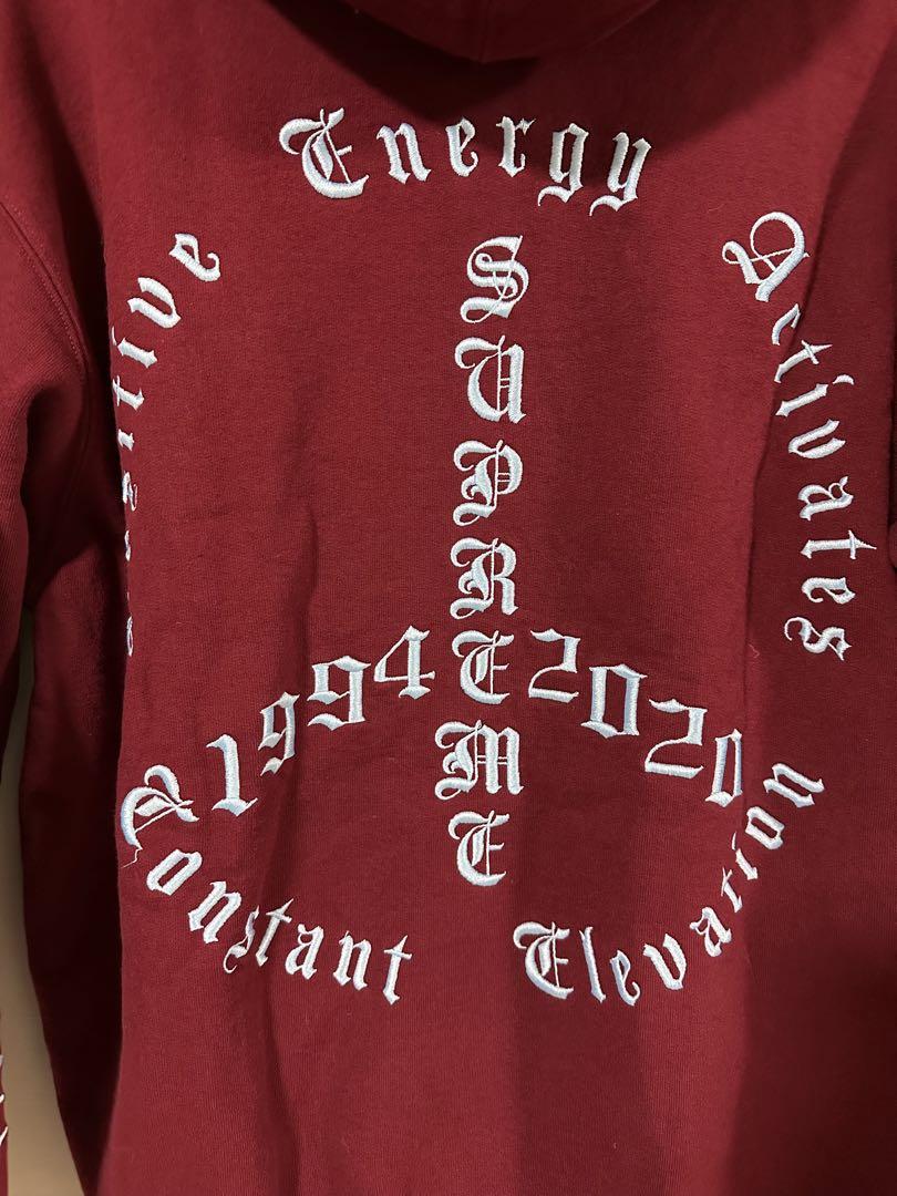 トップス Supreme Peace Hooded Sweatshirt 20FW M