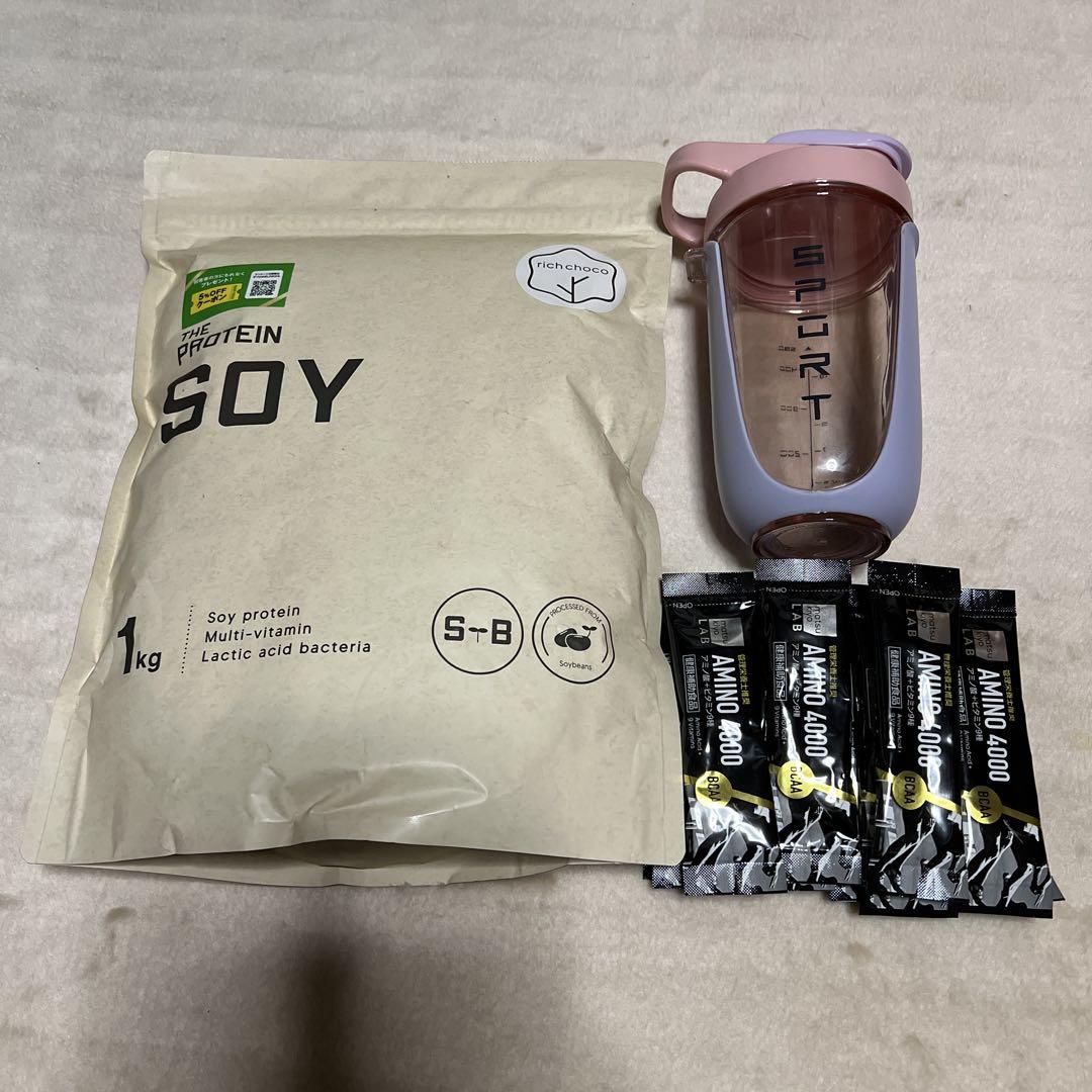 【ザプロ】ソイプロテイン BCAA シェイカー