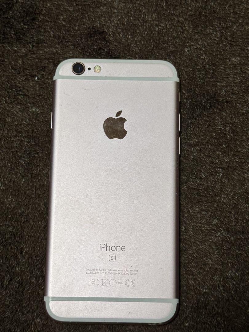 iPhone 6s 64GB ローズゴールド SIMフリー バッテリー69% - メルカリ