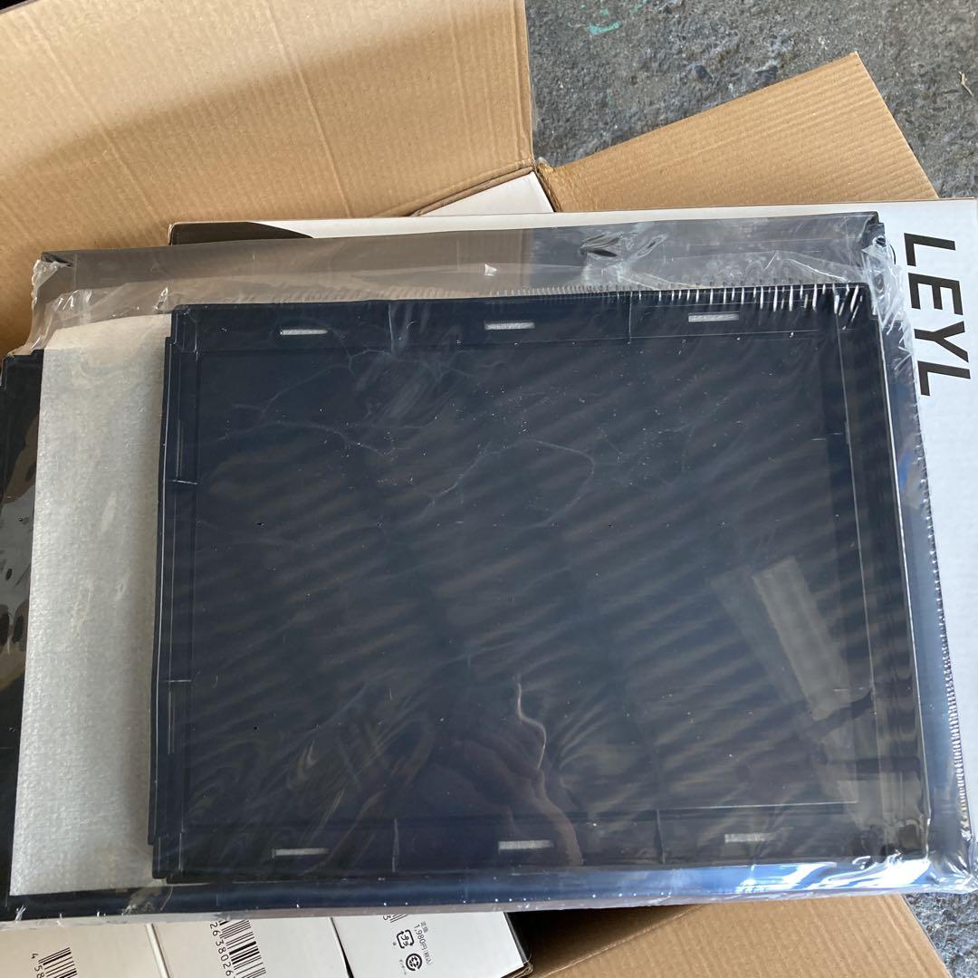 LEYL シューズボックス 横型 クリア スニーカー ケース 透明 コレクション
