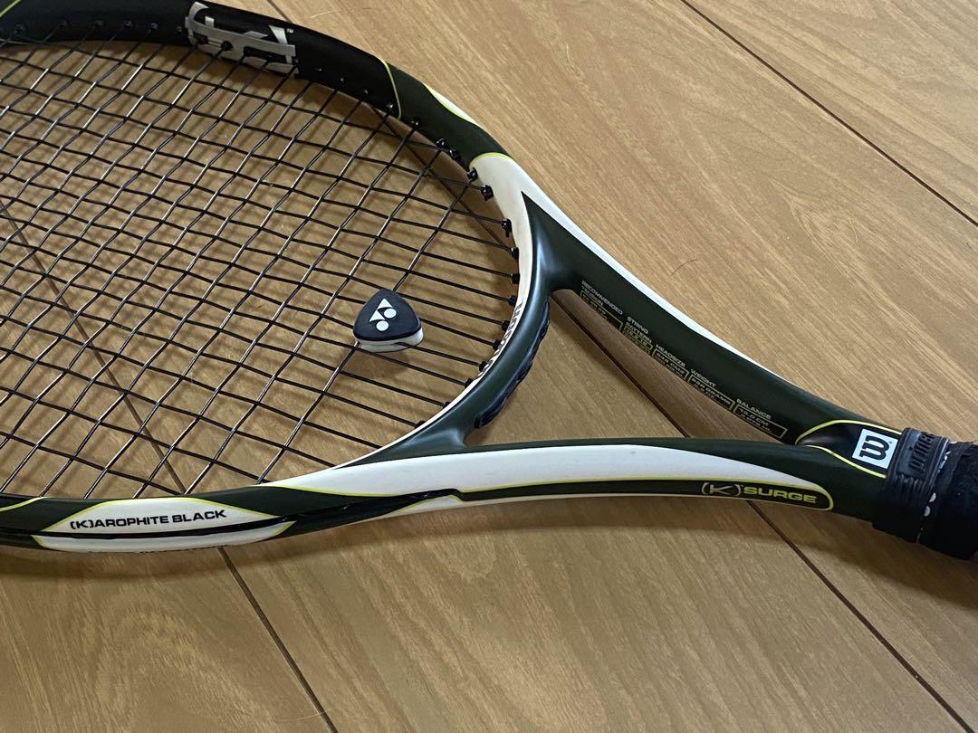 【数量限定】旧モデル在庫処分セールを開催します！ 美品 WILSON メルカリ - 100 SURGE FACTOR （K） ラケット(硬式用)
