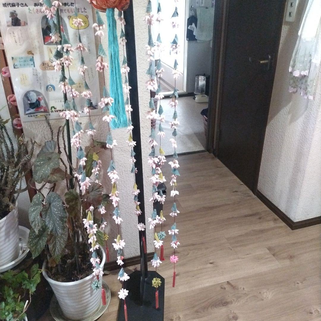 桜飾り 古布桜