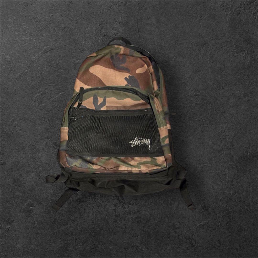 Stussy 迷彩 リュック バックパック リュックサックSTUSSY