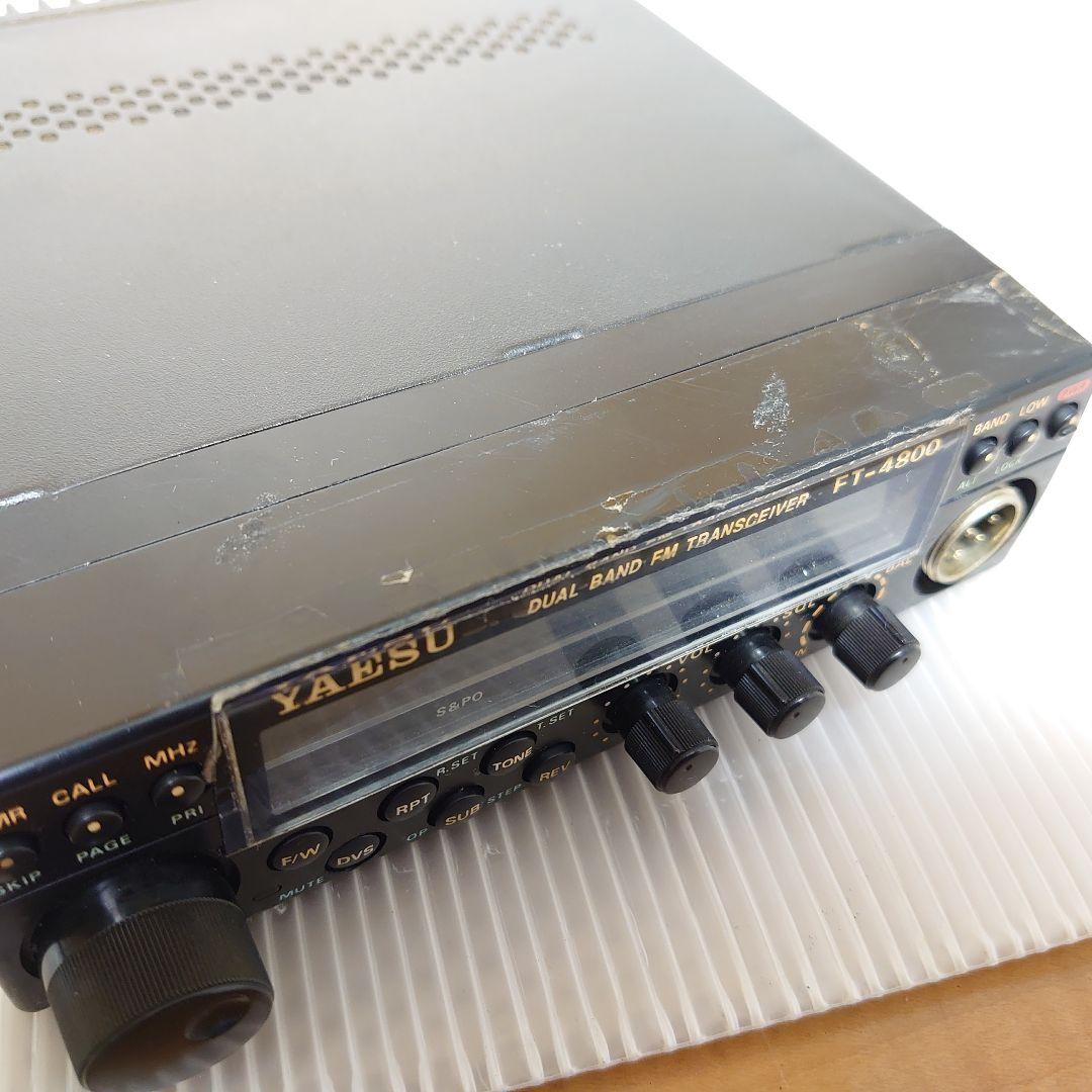 YAESU FT-4800 デュアルバンドトランシーバー 10W ジャンク