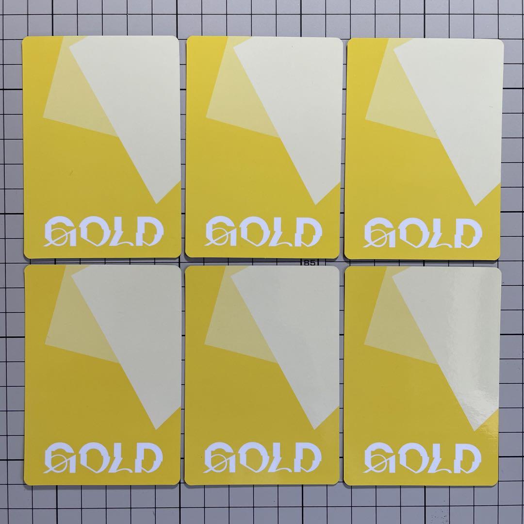 ITZY GOLD itzy japan 特典 トレカ 6種セット ITZY GOLD itzy japan 特典 トレカ 6種セット タレントカード