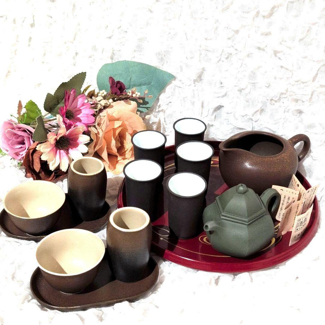 美品✨️中国茶器セット QING XIANG チンシャン 清香 特別2点セット