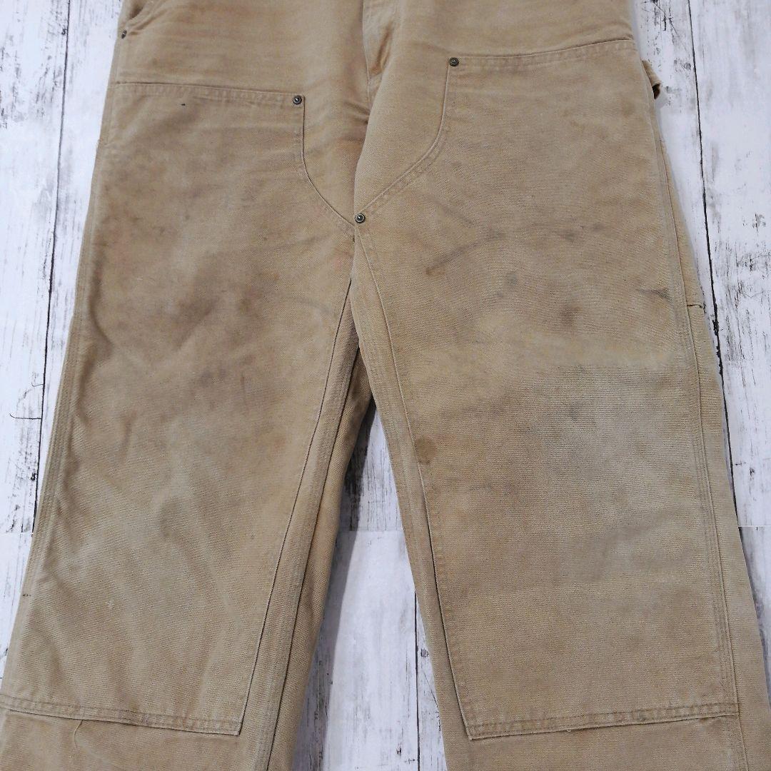 ください◠ 大人気 ダブルニー 極太 ペインターパンツ t3AXl-m38284511419 80s USA製 Carhartt ☐めでさらに