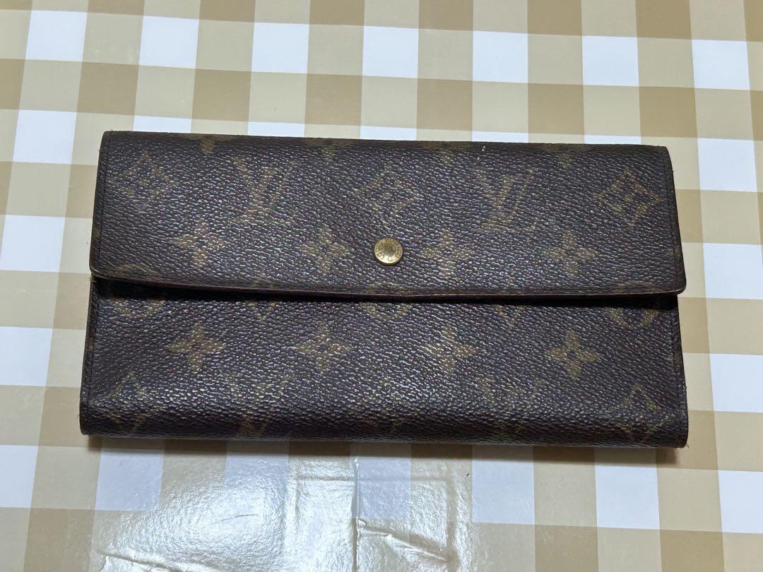 Louis Vuitton 三つ折り財布 ブラウン
