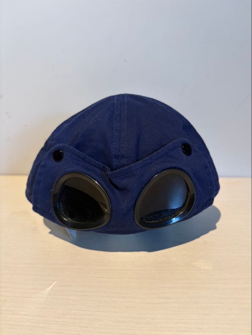 CP. COMPANY ゴーグルキャップ ネイビー