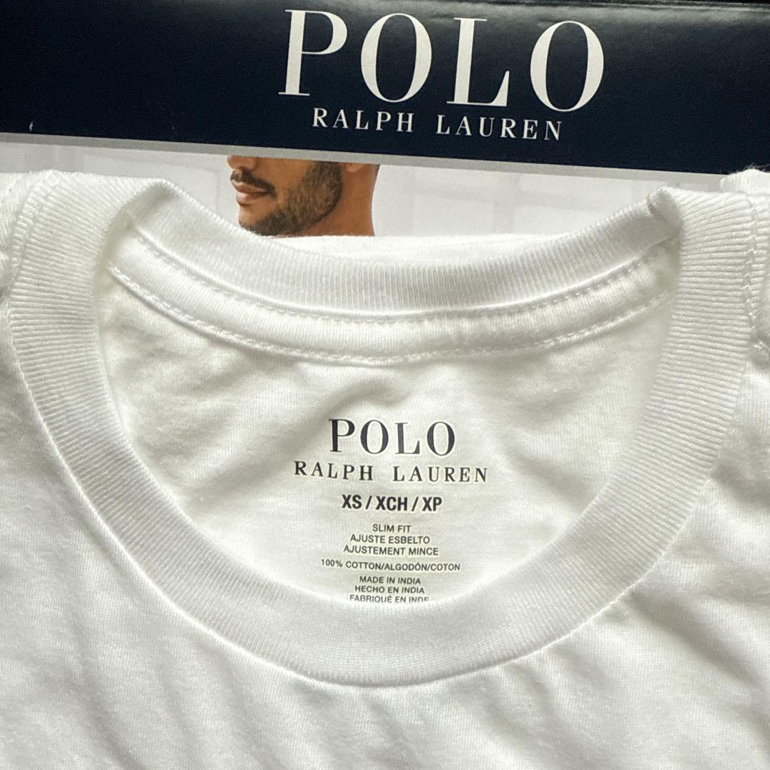 POLO RALPH LAUREN スリムフィット Tシャツ XS ホワイト - メルカリ