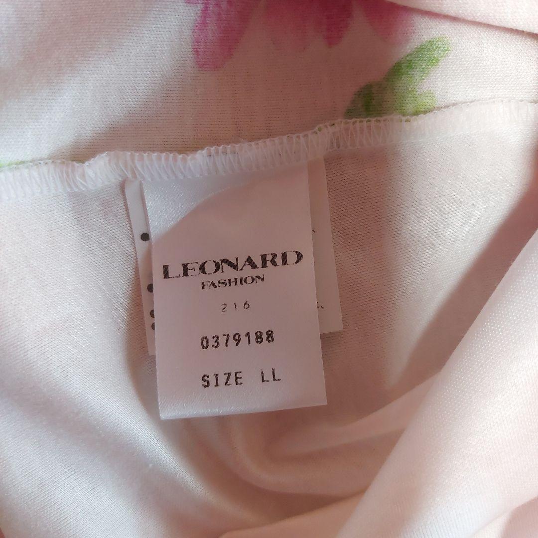 レオナール　Tシャツ　花柄