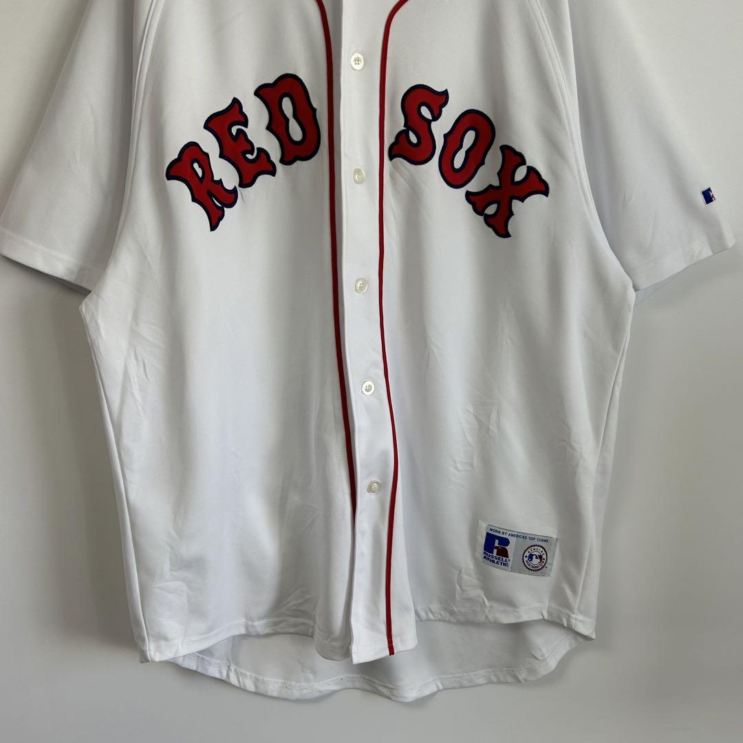 Russell MLB RedSox レッドソックス ベースボールシャツ R54