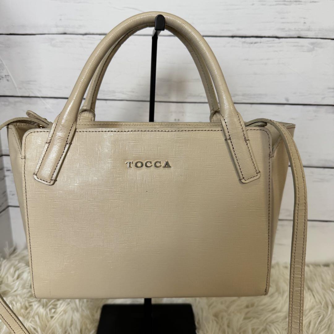 TOCCA トッカ　2way レザー　トートバック