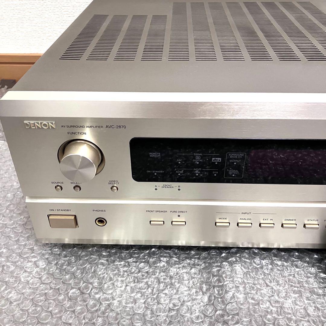 DENON デノン　AVアンプ　AVサラウンドアンプ　AVC-2870✨動作品✨