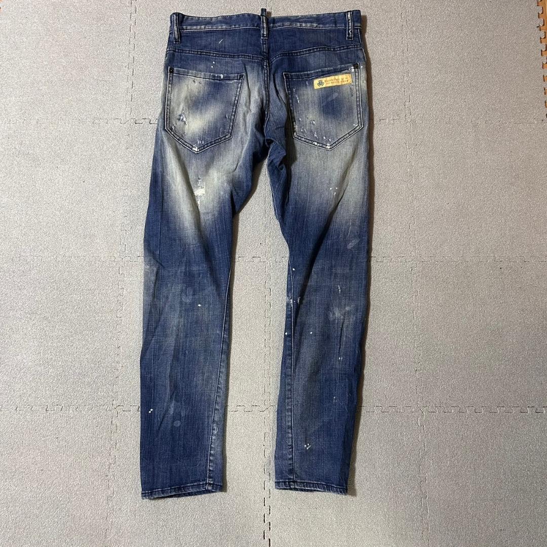 Dsquared2 ディースクエアード ダメージ加工 デニムパンツ 46size