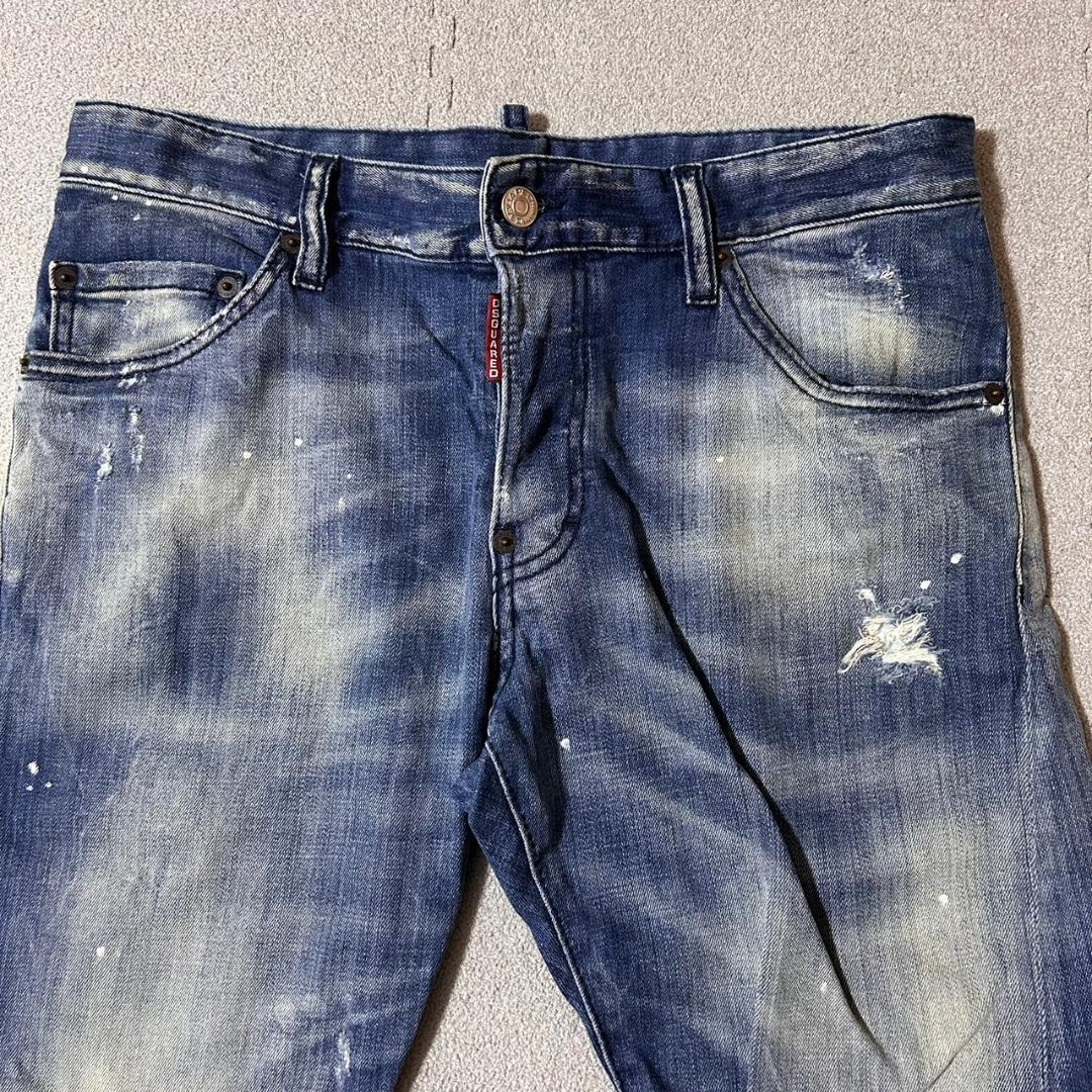 Dsquared2 ディースクエアード ダメージ加工 デニムパンツ 46size