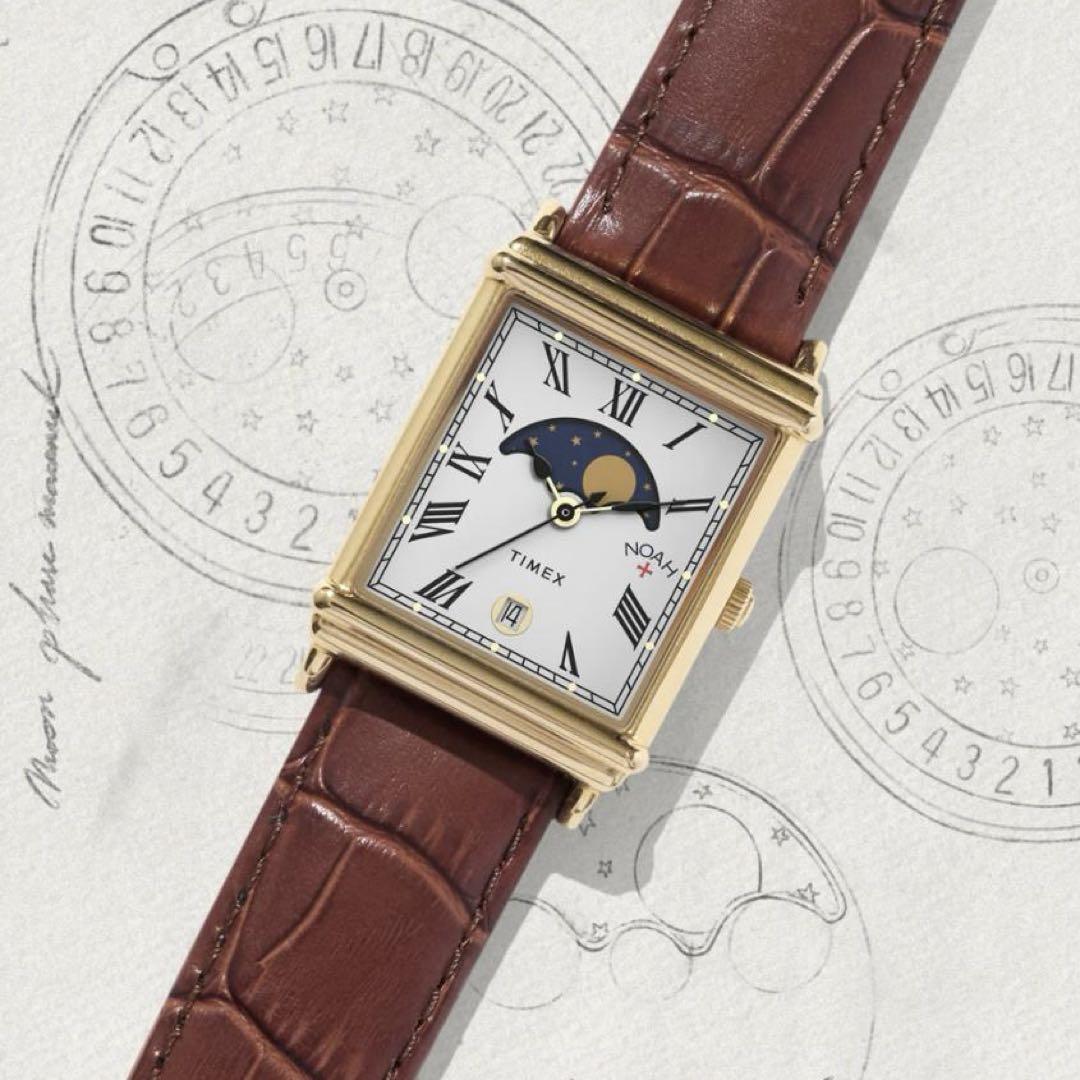 即納 Noah Timex Moon Phase Watch ノア タイメックス