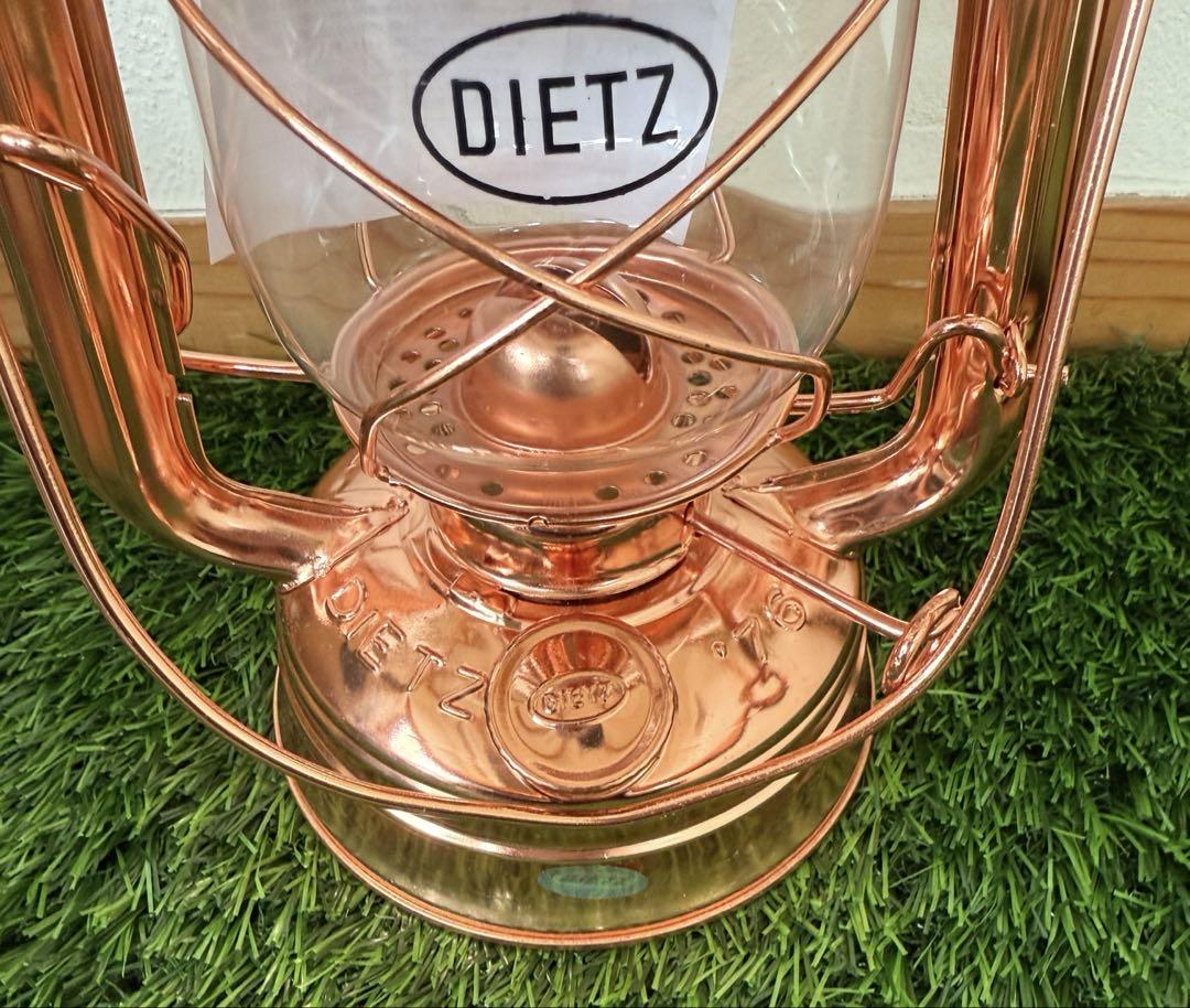 【未使用】DIETZ デイツ　ハリケーンランタン　ローズゴールド　D76