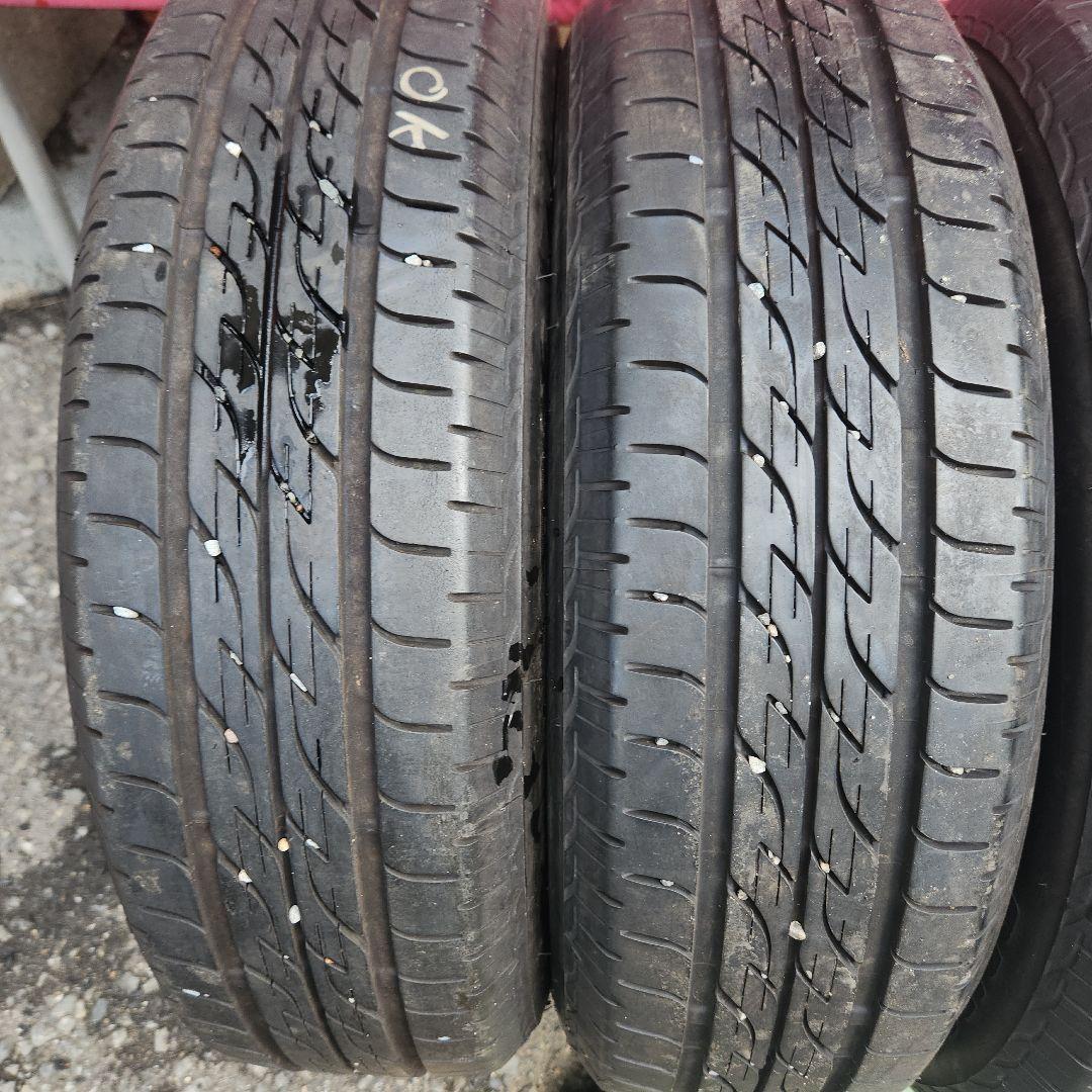 155/65R14　サマータイヤ　アルミホイール付き　4本セット