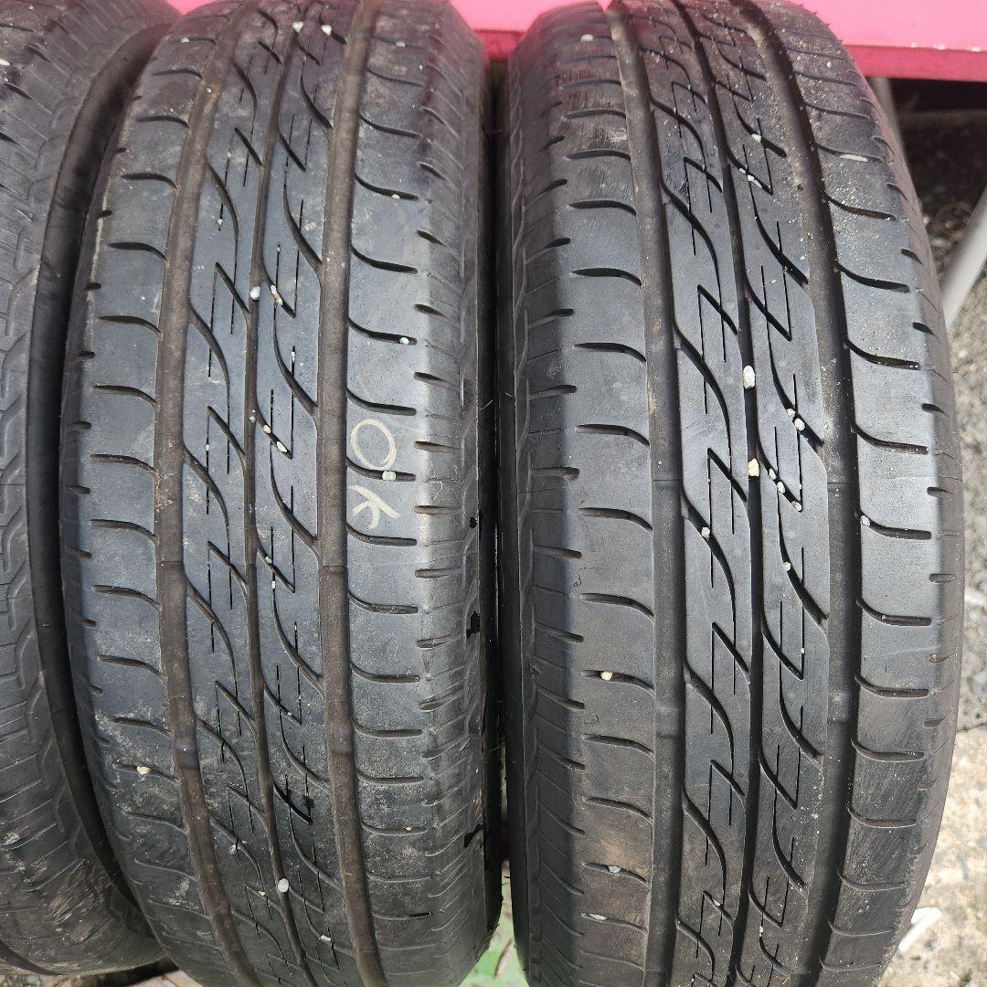 155/65R14　サマータイヤ　アルミホイール付き　4本セット