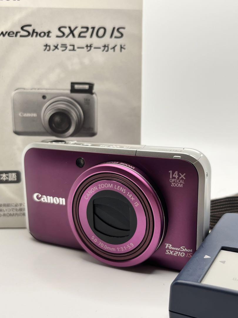 ☆美品☆ キャノン Canon PowerShot SX210 IS カメラ