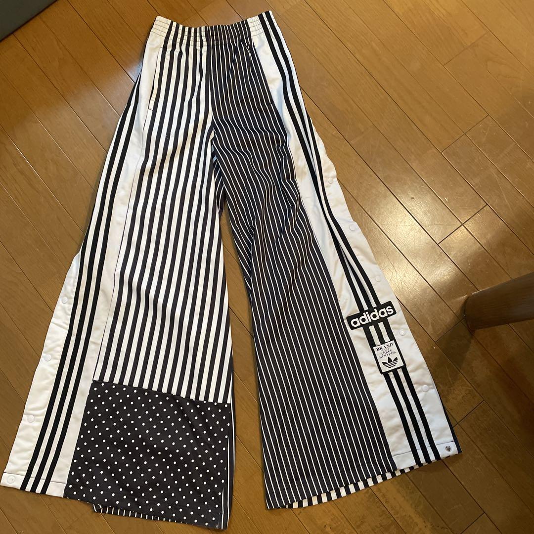 専用‼️激レア！アディダス\adidas 黒白ストライプ　サイズS