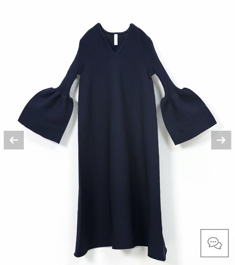 CFCL POTTERY KAFTAN 3 サイズ3 CFCL - pottery kaftan 3 -navy- 23ss women | asterisk