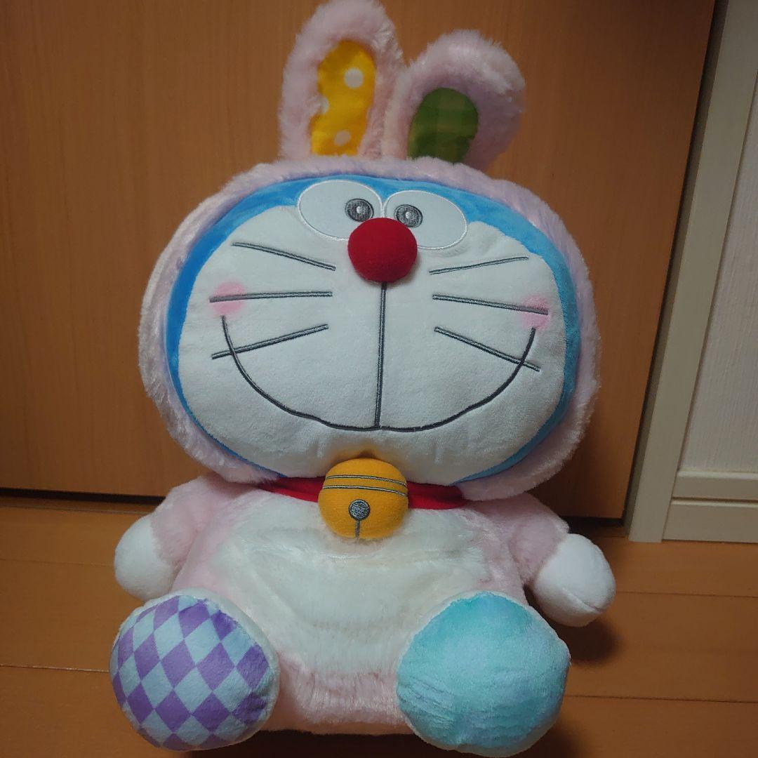 新品未使用 タグ付き ドラえもん うさ耳 BIG ぬいぐるみ - メルカリ