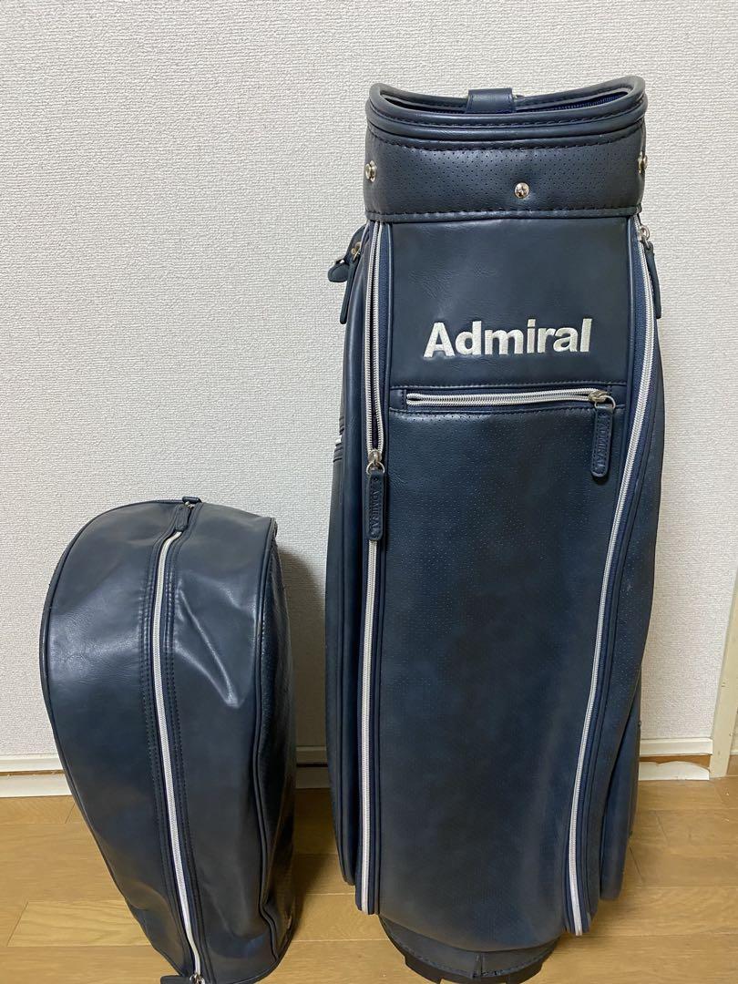 ※週末限定SALE Admiral ゴルフバッグ ネイビー