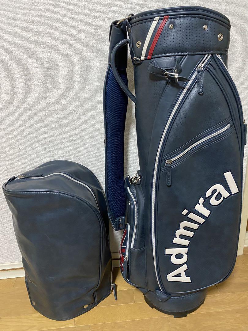 ※週末限定SALE Admiral ゴルフバッグ ネイビー