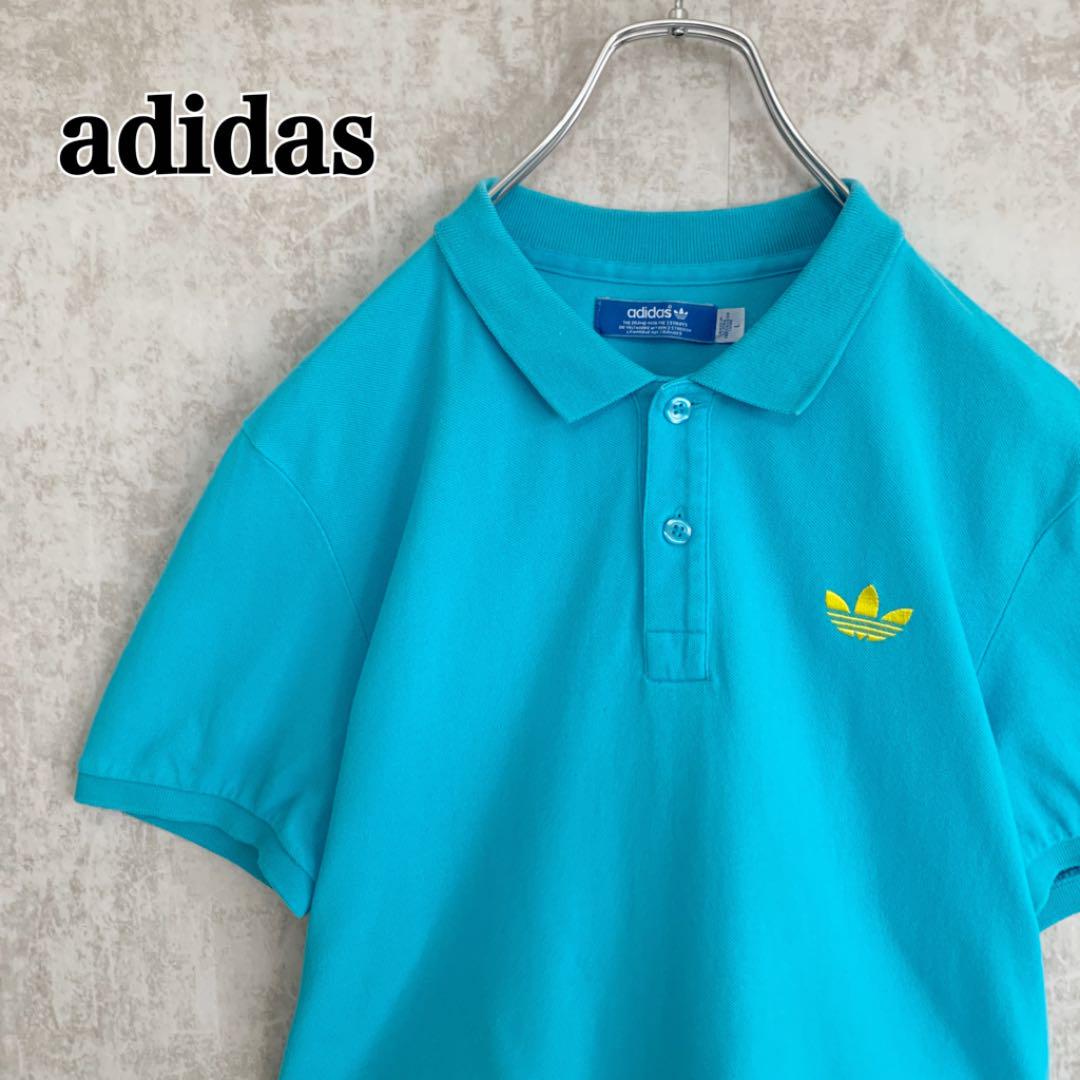 大人気 adidas トレフォイル 刺繍ロゴ ポロシャツ 水色 ライトブルー - メルカリ 大人気 adidas トレフォイル 刺繍ロゴ ポロシャツ 水色 ライトブルー - メルカリ