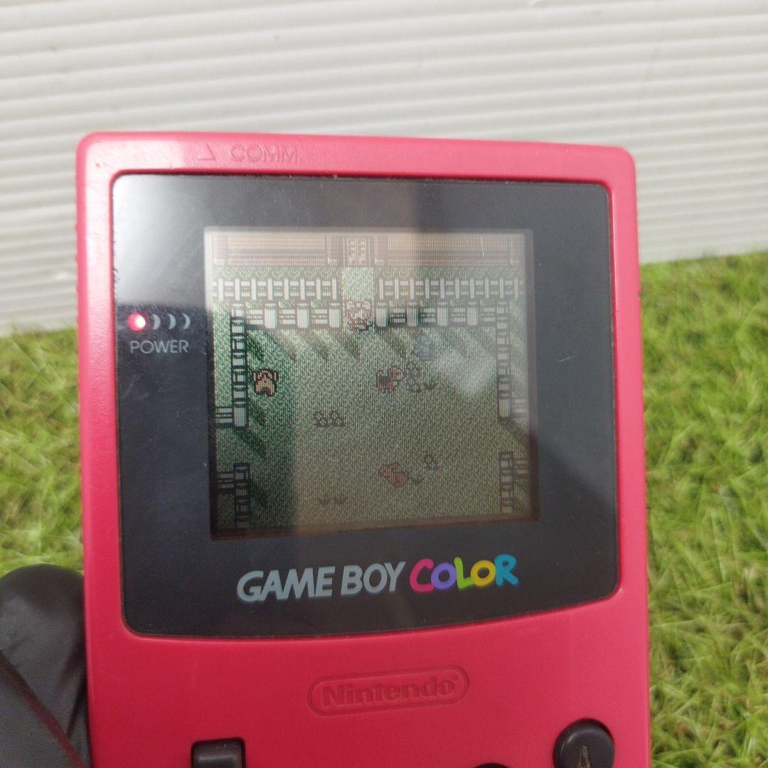 ゲームボーイカラー レッド 本体