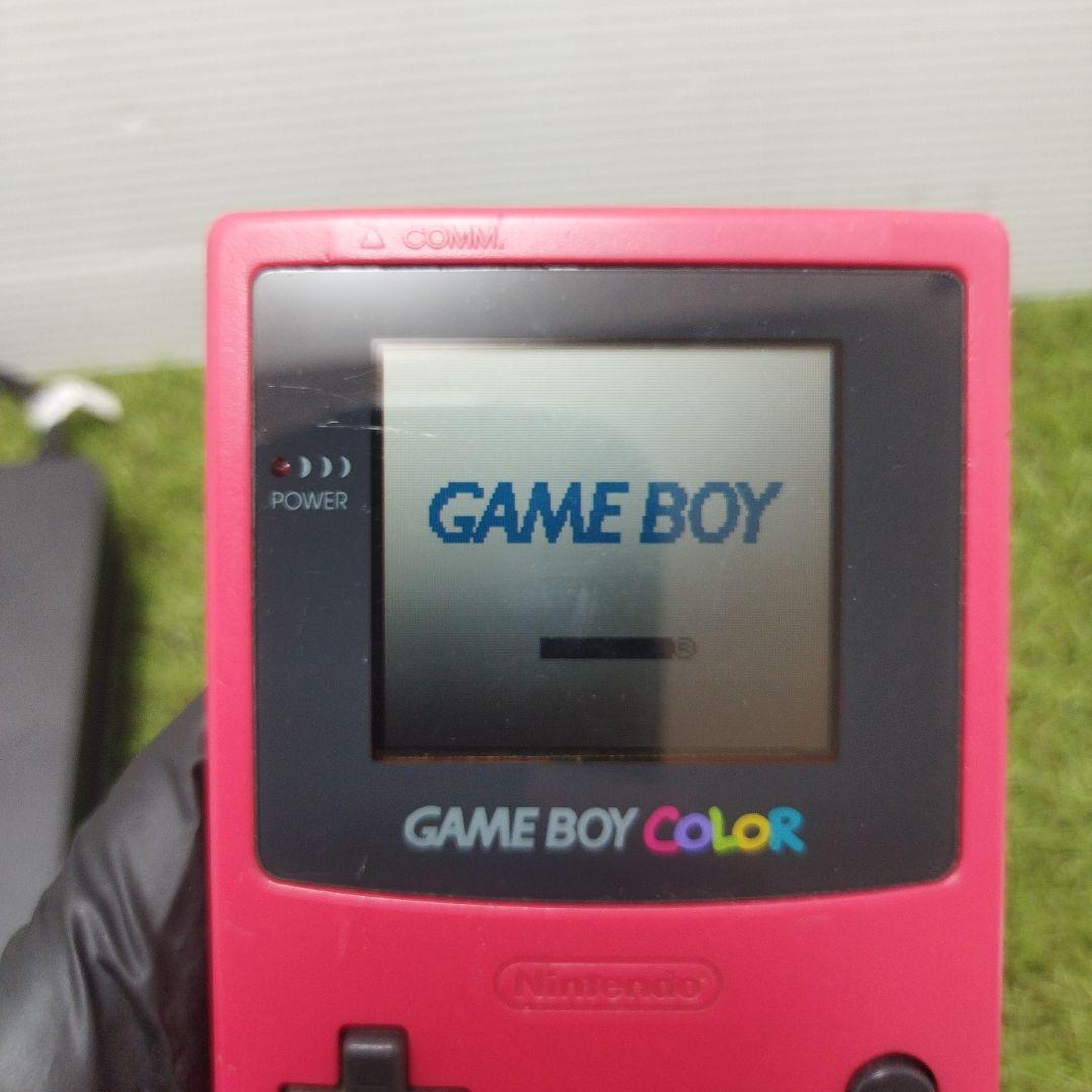ゲームボーイカラー レッド 本体