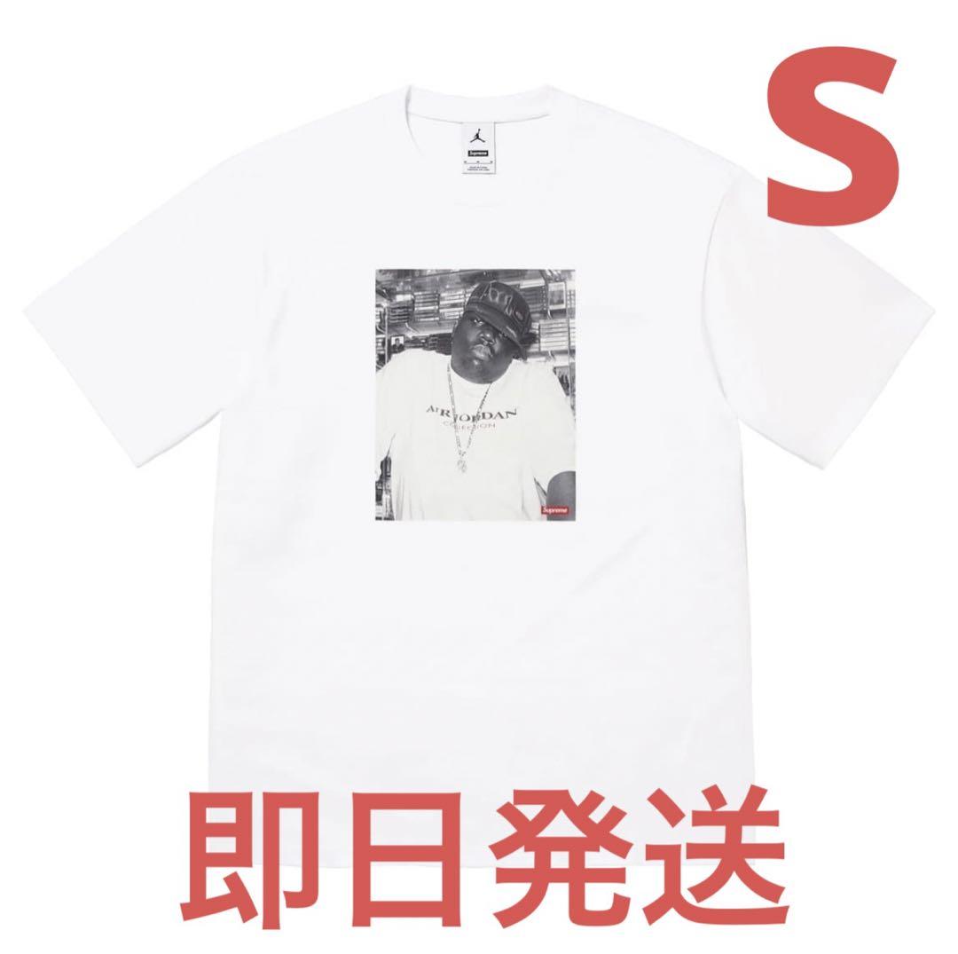 【国内発送・関税なし】Supreme Jordan Biggie S/S Top Tee Supreme x Jordan Biggie S/S Top S Size