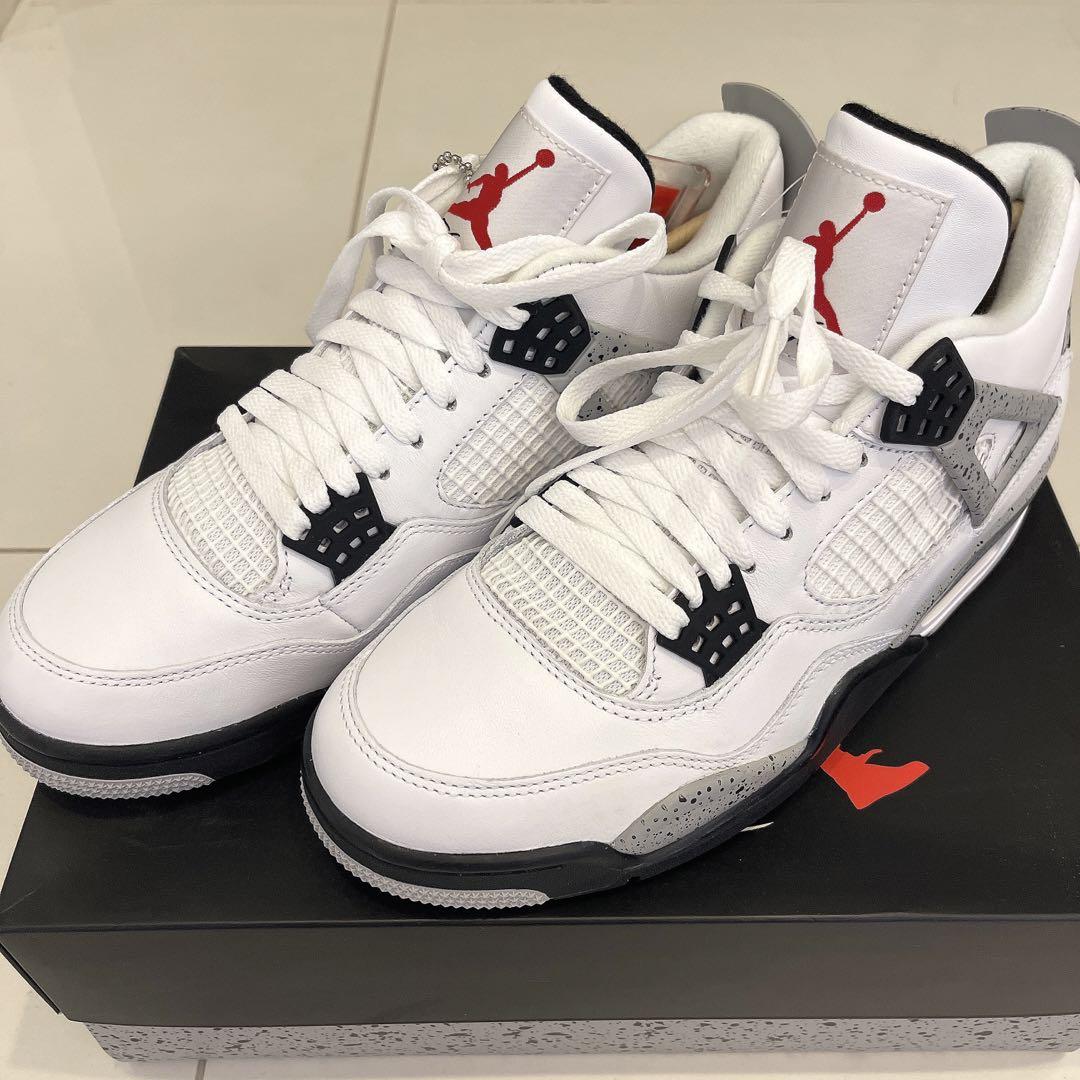 AIR JORDAN 4 RETROエア ジョーダン4 レトロ ホワイトセメント