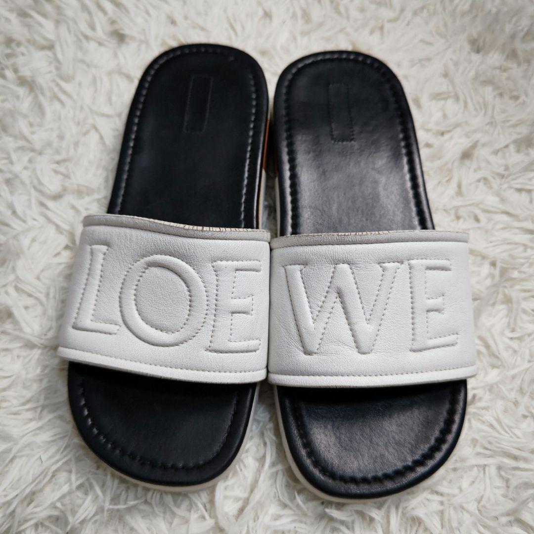 LOEWE ロエベ レザー サンダル 大きいサイズ 26