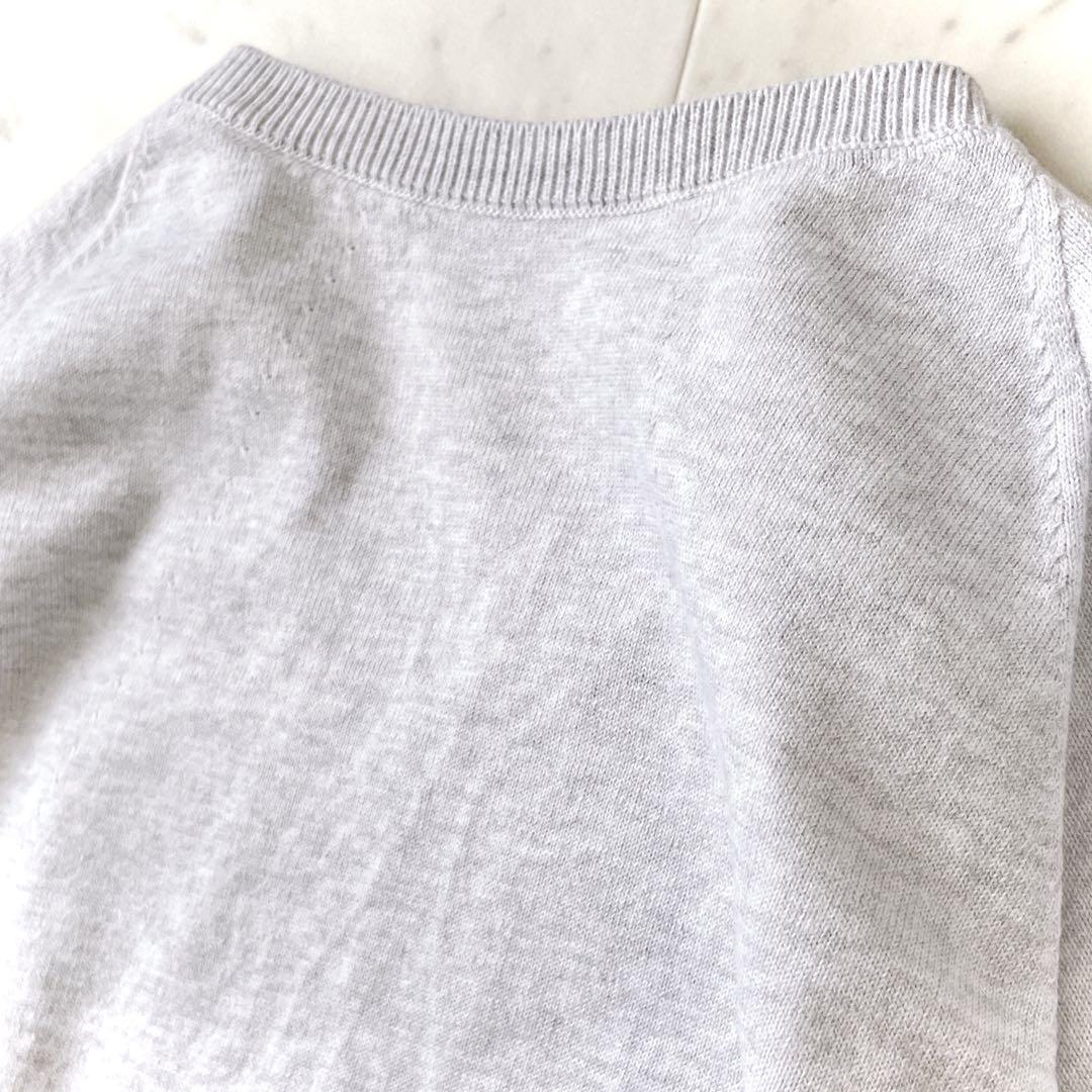 極美品 エブール 23SS メランジカラー コットン フレンチ