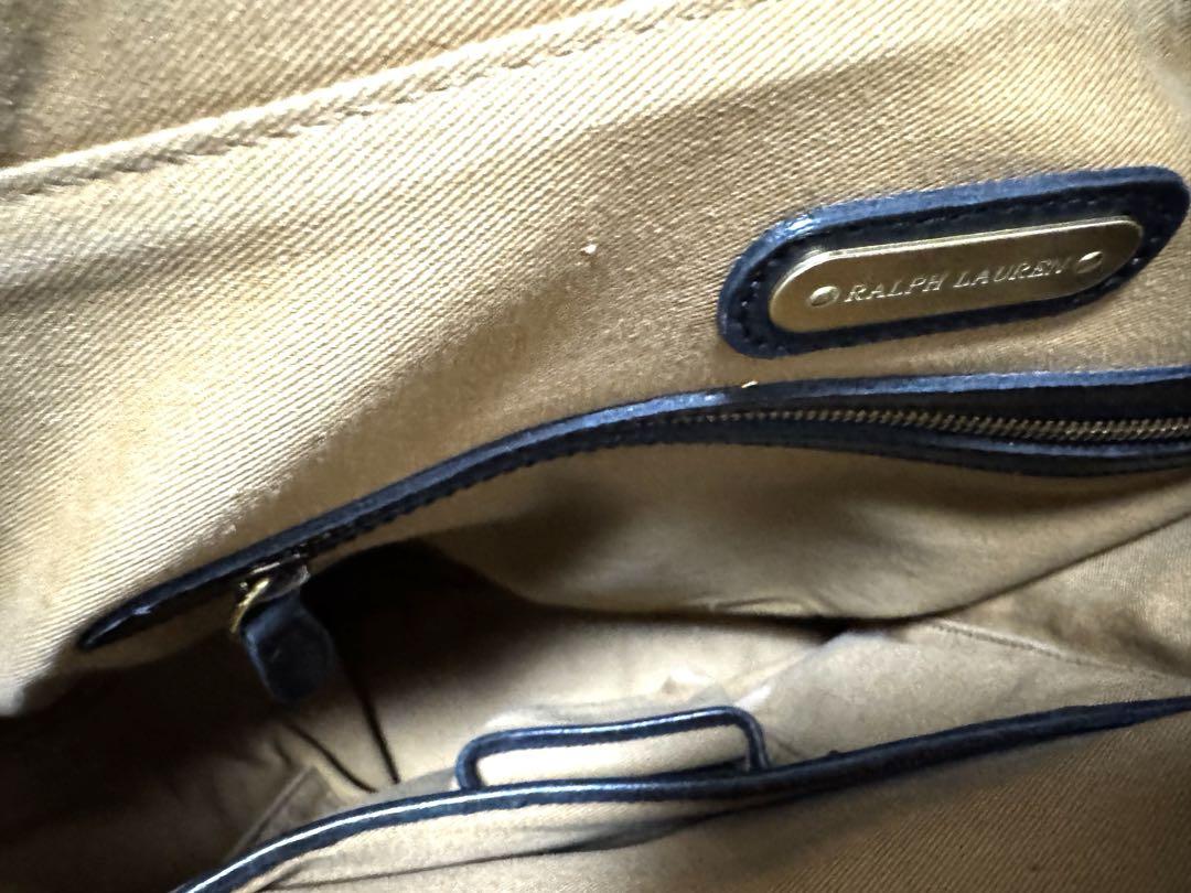 Ralph Lauren 紫トートバッグ