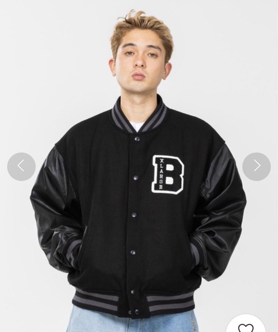 【在庫あり】 XLARGE×BALANSA STADIUM JACKET ジャケット・アウター