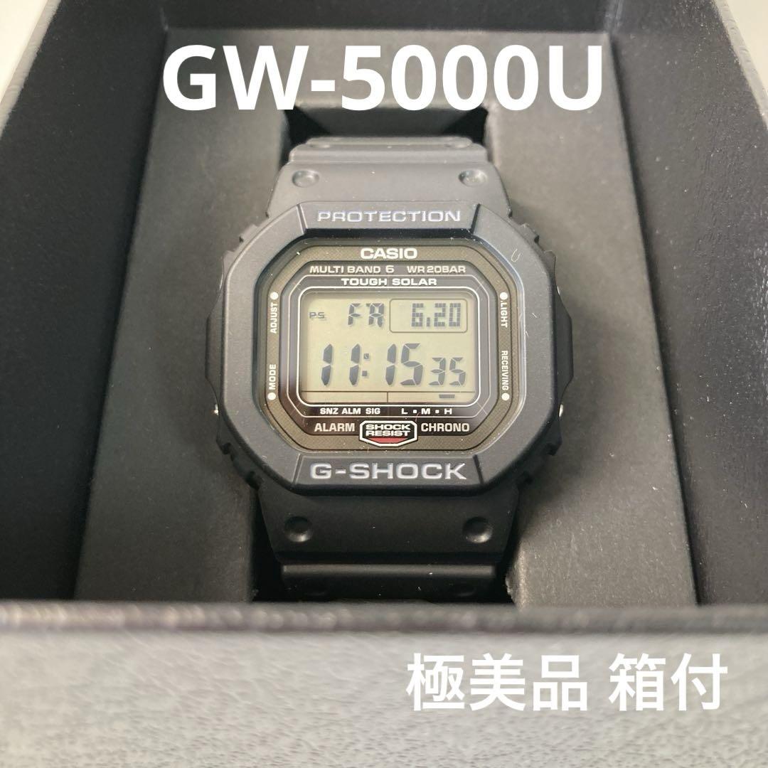 20-60代 人気ファッションブランド 美品】G-SHOCK 3495 GW-5000U-1JF【稼動品】 - メルカリ 時計