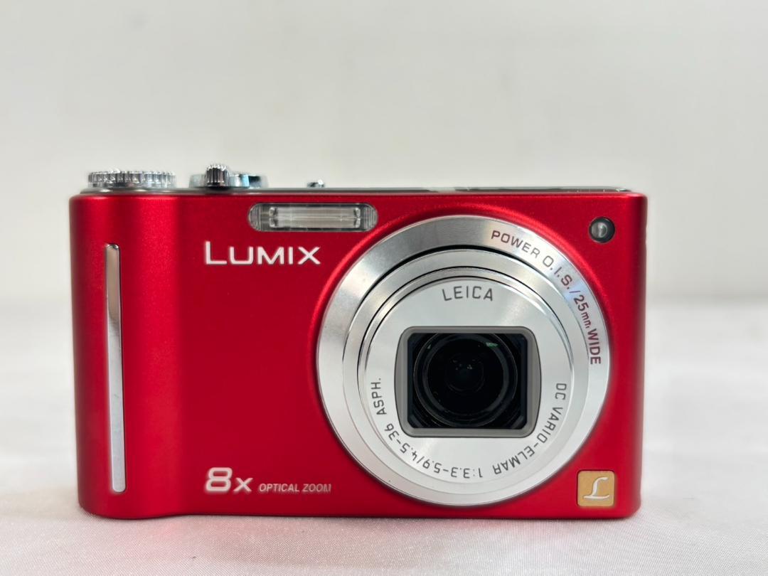 Panasonic LUMIX DMC-ZX1 レッド コンデジ - メルカリ