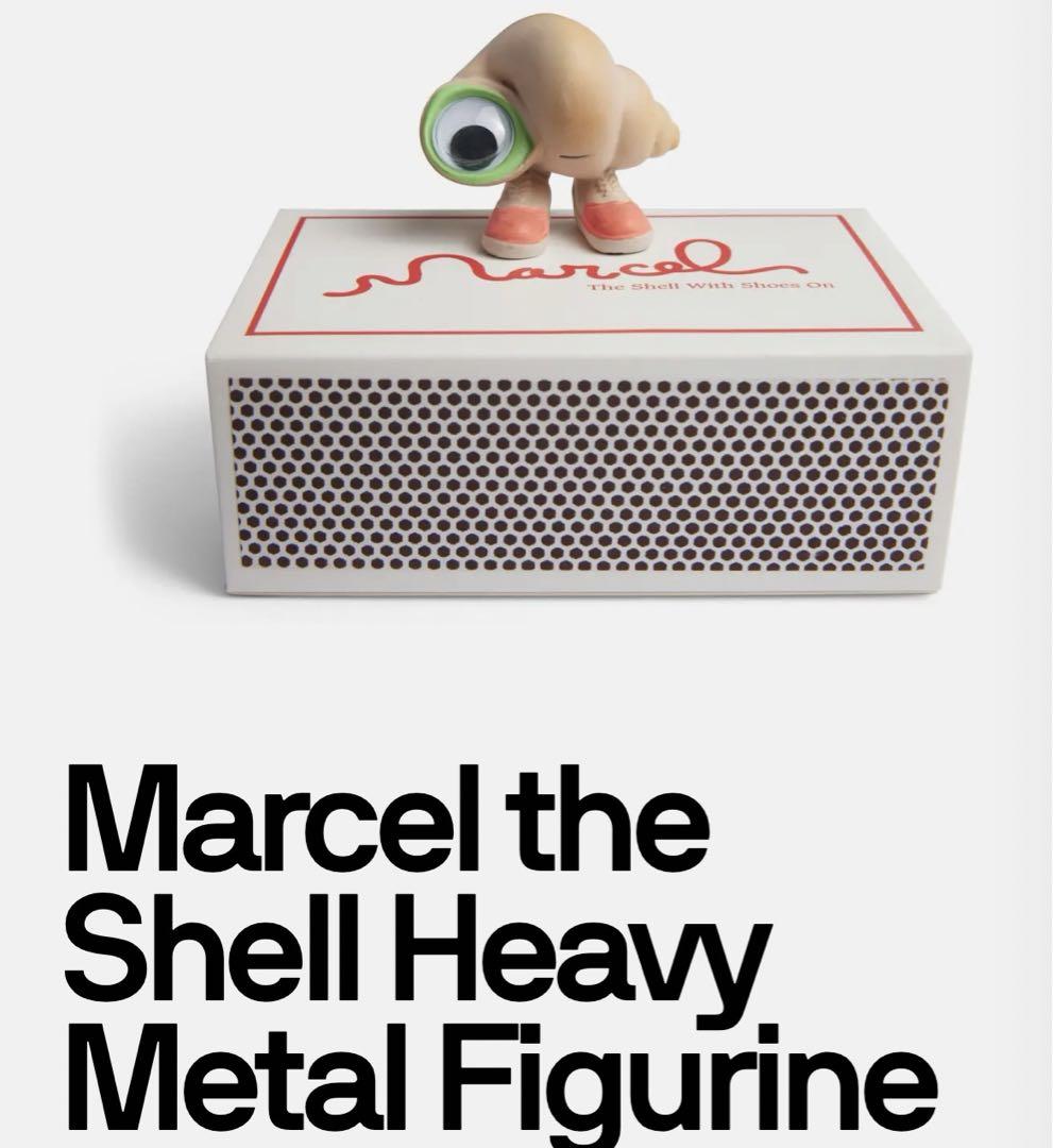 【本物新品保証】 マルセル A24公式フィギュア「マルセル 靴をはいた小さな貝」 コミック・アニメ
