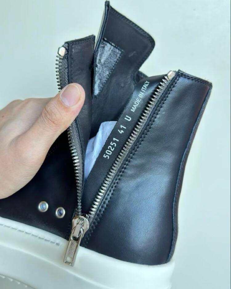 RICK OWENS MEGA BUMPER レザー スニーカー