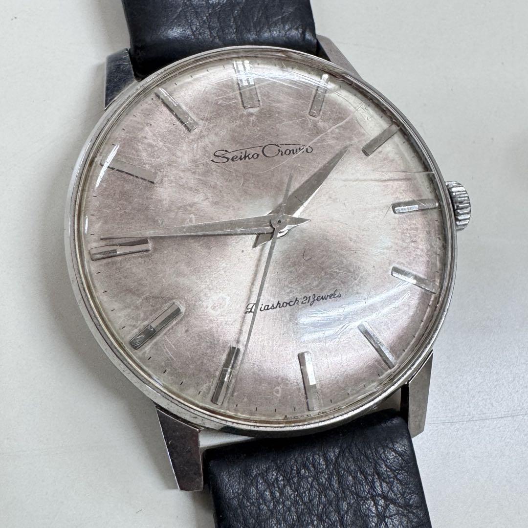 稼働品　SEIKO CROWN 21 JEWELS J15011 セイコー